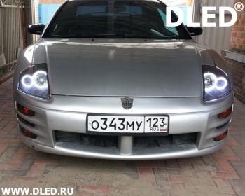   Ангельские глазки на Mitsubishi Eclipse 2008-2011