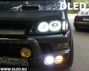   Ангельские глазки на Mitsubishi Delica