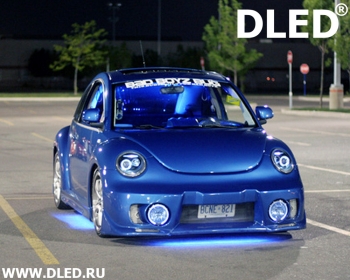   Ангельские глазки на Volkswagen Beetle