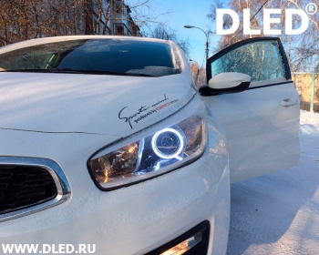   Ангельские глазки на Kia Ceed