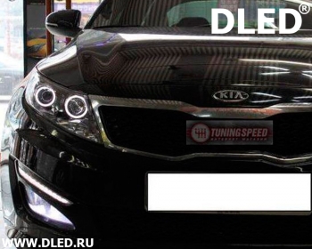   Ангельские глазки на KIA Optima