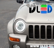   Ангельские глазки на Jeep Liberty 2001-2004