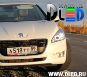   Ангельские глазки на Peugeot 508 2012+