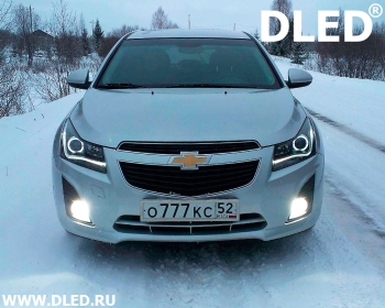   Ангельские глазки на Chevrolet Cruze