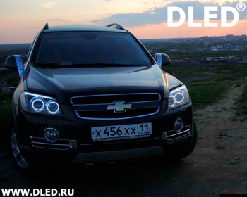   Ангельские глазки на Chevrolet Captiva