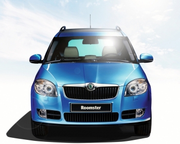   Ангельские глазки на Skoda Roomster 2006-2010