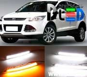   Штатные дневные ходовые огни Dled 2x12w Ford Kuga/Escape 2013