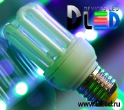   Лампа энергосберегающая E27 9W "Дуга"