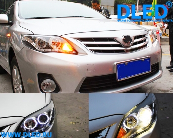   Передние фары для Toyota Corolla 2011-2013