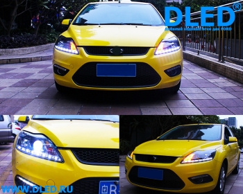   Передние фары для Ford Focus MK2 2009-2013