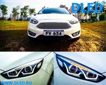   Передние фары для Ford Focus 2015-2018