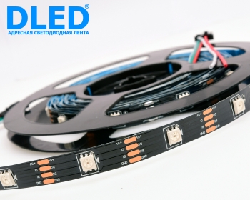   Адресная светодиодная лента ws2813 30led