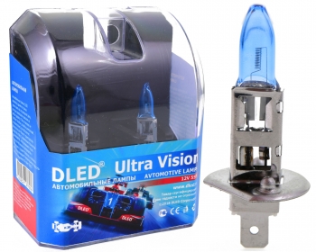   Автомобильная лампа H1 6500K DLED "Ultra Vision"