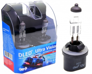   Автомобильная лампа H27 880 55W 3000K DLED "Ultra Vision"
