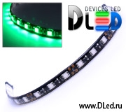   Светодиодная лента для авто 30см SMD 5050 18Led Зеленого свечения