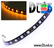   Светодиодная лента для авто 30см SMD 5050 18Led Желтого свечения