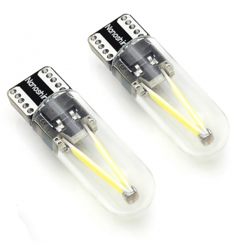   Автолампа светодиодная T10 - W5W - 1 COB SMD 1,2W 34x10MM 12V 2 лампы