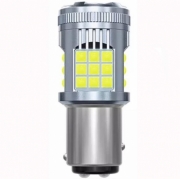   Автолампа светодиодная 1157 - P21/5W - BAY15d - SMD 3030 21W c обманкой V2 (1шт.)