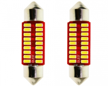   Автолампа светодиодная C5W FEST 36 мм - 18 SMD 3014 (2шт.)